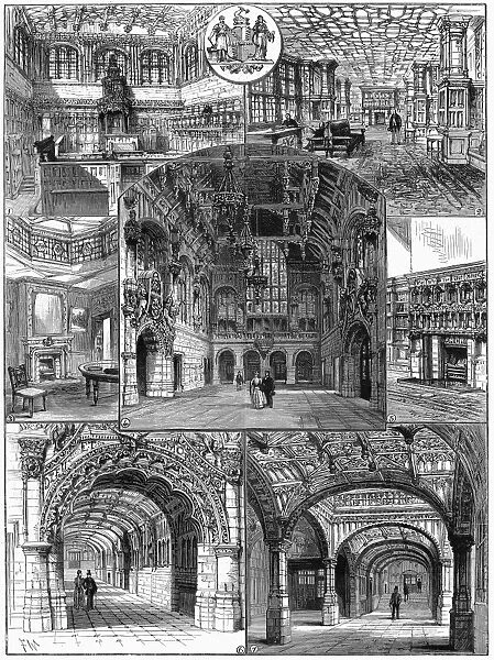 Interior of the Victoria Law Courts, Birmingham, 1891