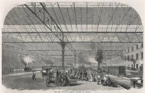 Interior, Victoria Station, London
