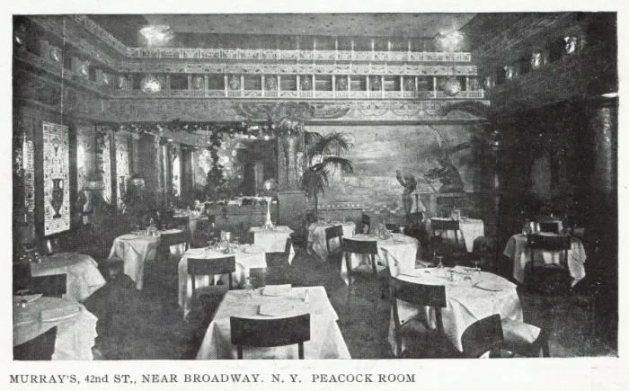 Framed Print : Interior view of Murrays Roman Gardens, New York Framed Print : Interior view of Murrays Roman Gardens, New York