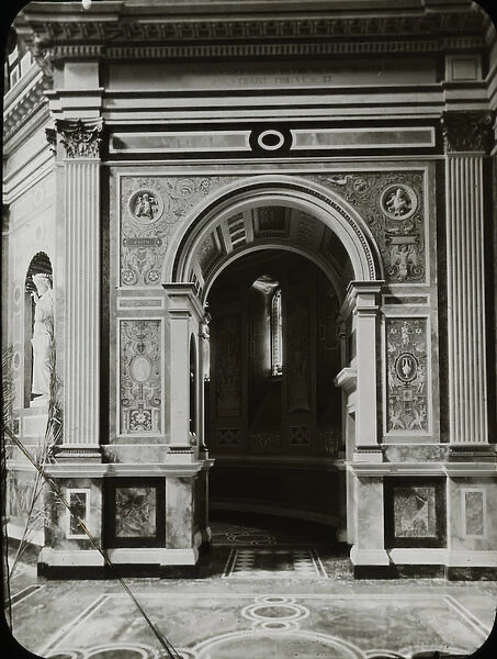 Interior View of Royal Mausoleum, S.W