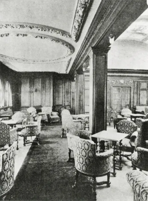 Framed Print : Interior view of ?smoke room? of Cunard liner ?Lusitania? Framed Print : Interior view of ?smoke room? of Cunard liner ?Lusitania?