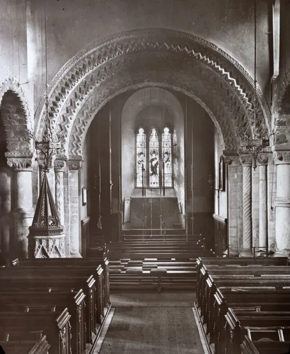 Framed Print : Interior view, St Peters Church, Northampton Framed Print : Interior view, St Peters Church, Northampton