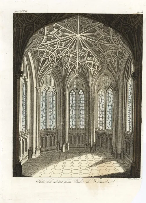 Framed Print : Detail of the interior of Westminster Abbey Framed Print : Detail of the interior of Westminster Abbey