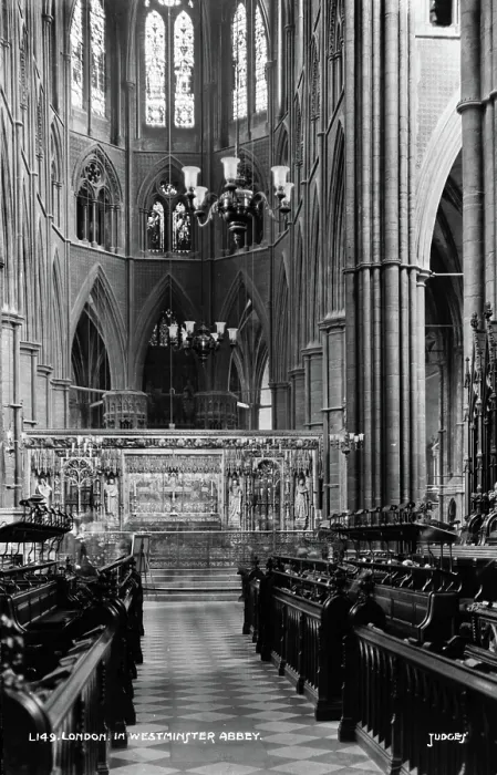 Framed Print : Interior of Westminster Abbey Framed Print : Interior of Westminster Abbey