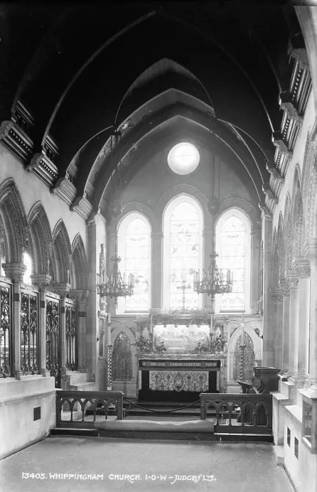 Framed Print : Interior of Whippingham Church Framed Print : Interior of Whippingham Church