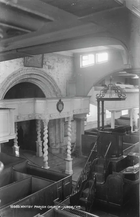 Framed Print : Interior of Whitby Parish Church Framed Print : Interior of Whitby Parish Church