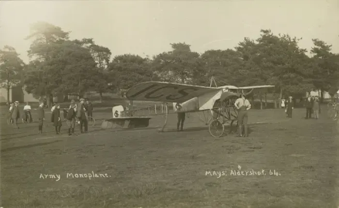 Framed Print : The International Correspondence Schools Bleriot monoplane Framed Print : The International Correspondence Schools Bleriot monoplane