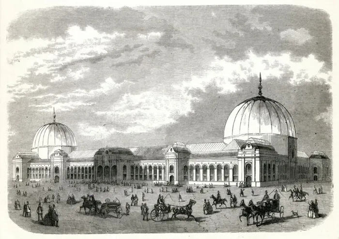 Framed Print : International Exhibition 1862 Framed Print : International Exhibition 1862