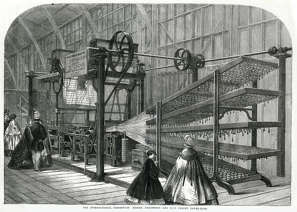 International Exhibition - carpet power-loom 1862