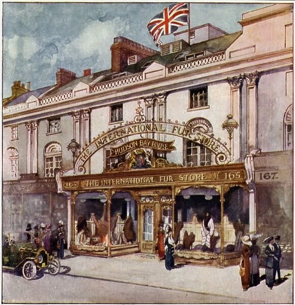 International Fur Store - store-front 1912