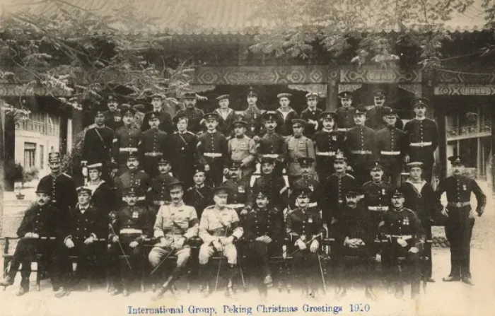 Framed Print : International group of military officers Framed Print : International group of military officers