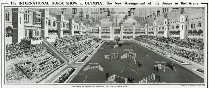 Framed Print : International Horse Show, Olympia, London Framed Print : International Horse Show, Olympia, London