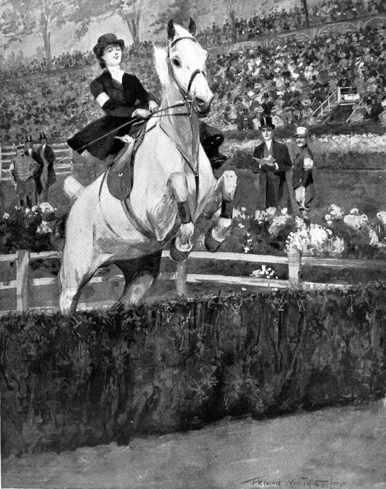Framed Print : The International Horse Show, Olympia, London, 1908 Framed Print : The International Horse Show, Olympia, London, 1908