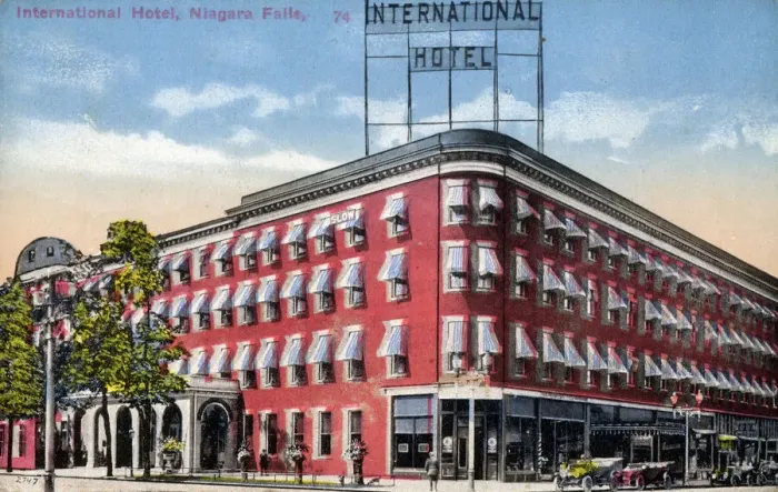 Framed Print : International Hotel, Niagara Falls, NY, USA Framed Print : International Hotel, Niagara Falls, NY, USA