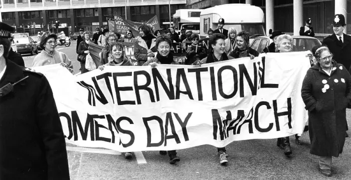Framed Print : International Women's Day March Framed Print : International Women's Day March