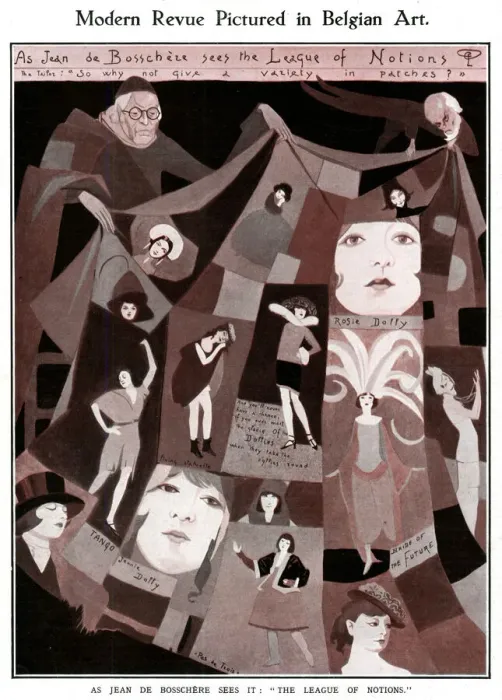 Framed Print : Interpretation of the League of Notions, 1921 Framed Print : Interpretation of the League of Notions, 1921