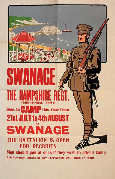 Interwar Period Recruiting poster