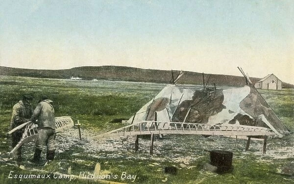 Inuit Camp at Hudson Bay