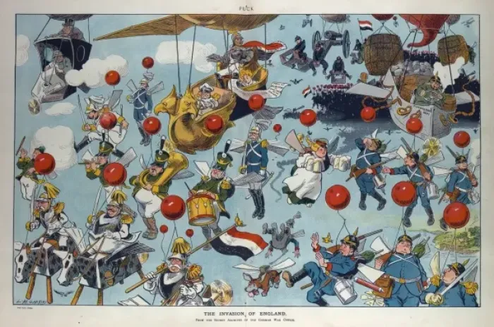 Framed Print : The invasion of England Framed Print : The invasion of England