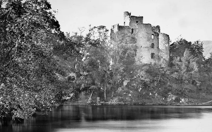 Framed Print : Invergarry Castle, Victorian period Framed Print : Invergarry Castle, Victorian period