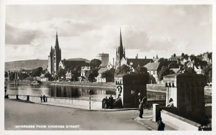 Framed Print : Inverness, Scotland - View from Ardross Street Framed Print : Inverness, Scotland - View from Ardross Street