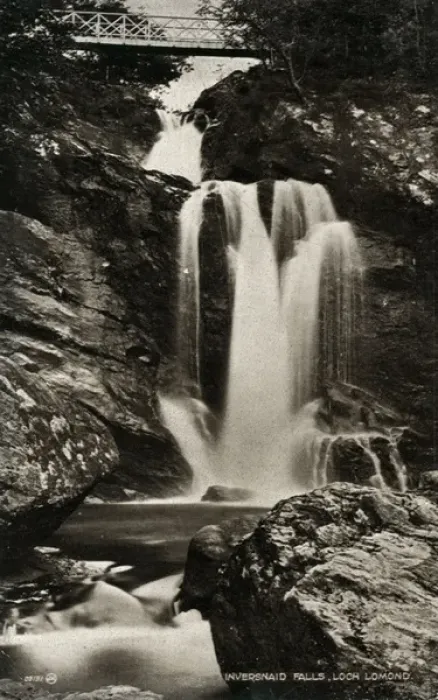 Framed Print : Inversnaid Falls, Loch Lomond, Dunbartonshire Framed Print : Inversnaid Falls, Loch Lomond, Dunbartonshire