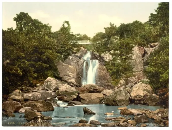 Framed Print : Inversnaid Falls, Loch Lomond, Scotland Framed Print : Inversnaid Falls, Loch Lomond, Scotland