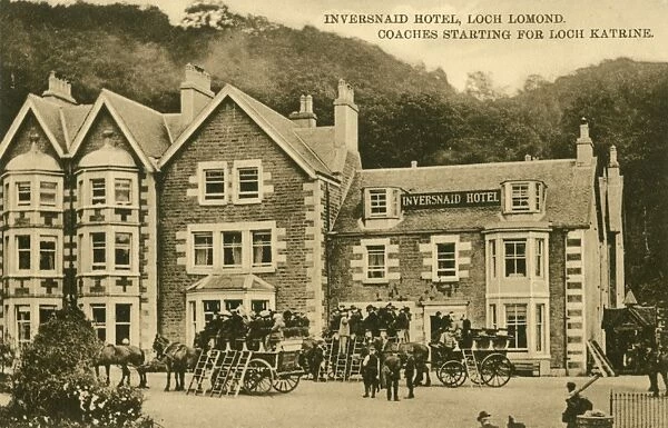 Inversnaid Hotel, Loch Lomond, Scotland