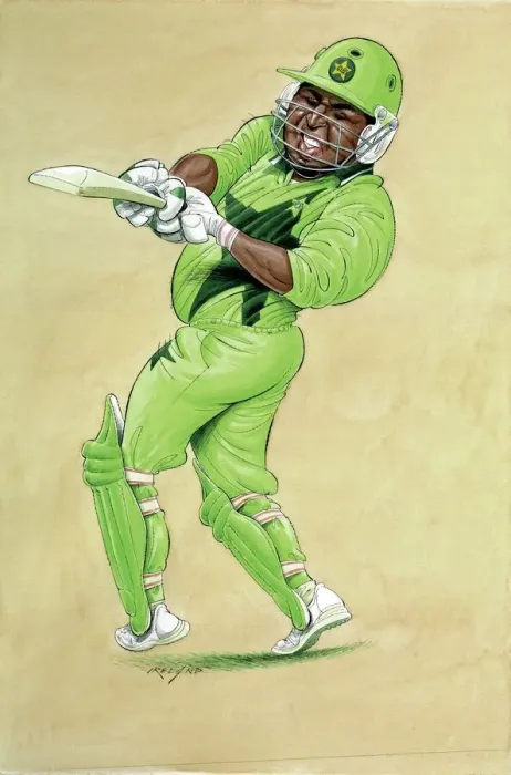 Framed Print : Inzamam-ul-Haq - Pakistan cricketer Framed Print : Inzamam-ul-Haq - Pakistan cricketer