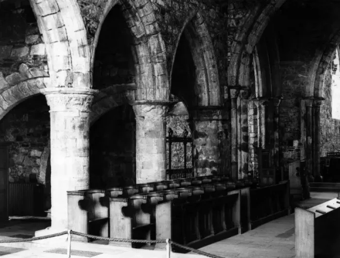 Framed Print : Iona Cathedral Interior Framed Print : Iona Cathedral Interior