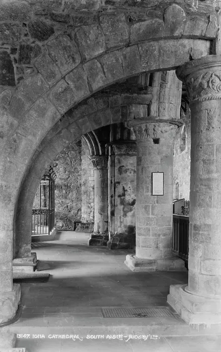 Framed Print : Iona Cathedral South Aisle Framed Print : Iona Cathedral South Aisle
