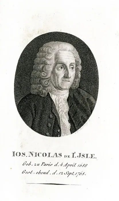 Framed Print : Ios Nicolas De L'Isle - Astronomer and Cartographer Framed Print : Ios Nicolas De L'Isle - Astronomer and Cartographer