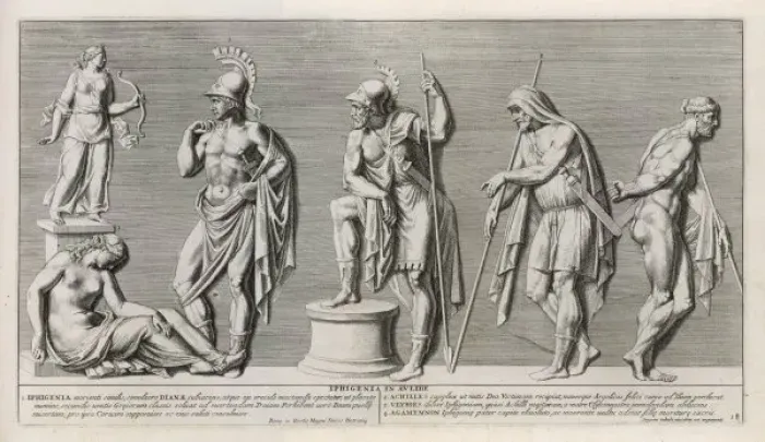 Framed Print : Iphigenia at Aulis Framed Print : Iphigenia at Aulis
