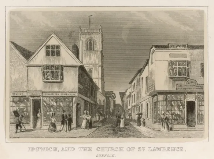 Framed Print : Ipswich Street Scene Framed Print : Ipswich Street Scene