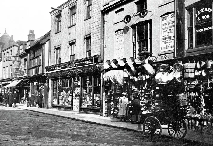 Framed Print : Ipswich Upper Brook Street early 1900s Framed Print : Ipswich Upper Brook Street early 1900s