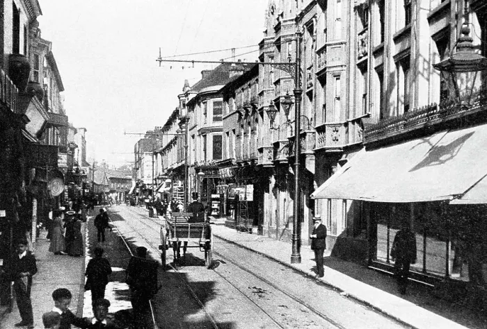 Framed Print : Ipswich Westgate Street early 1900s Framed Print : Ipswich Westgate Street early 1900s