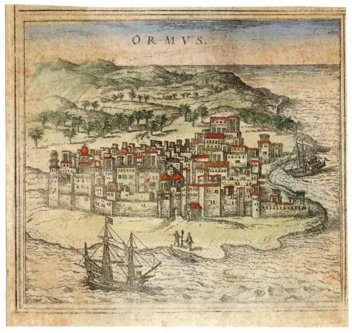 Framed Print : Iran / Hormuz C1600 Framed Print : Iran / Hormuz C1600