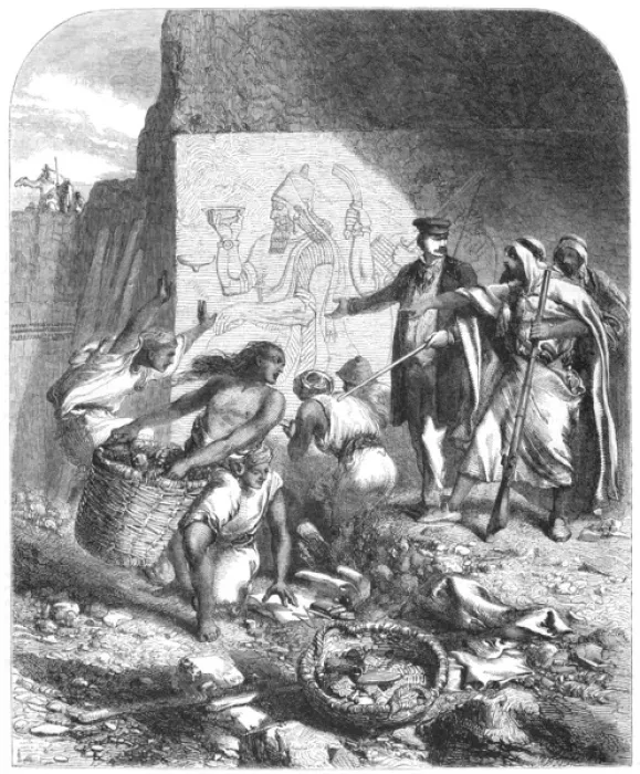 Framed Print : Iraq / Archaeology / Kalhu Framed Print : Iraq / Archaeology / Kalhu