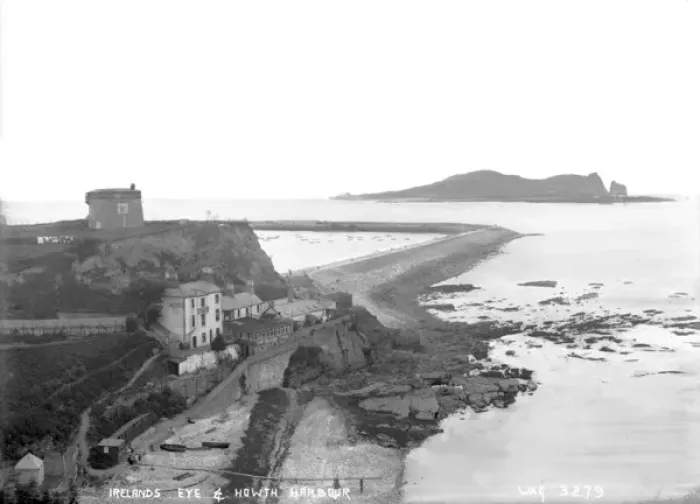 Framed Print : Irelands Eye and Howth Harbour Framed Print : Irelands Eye and Howth Harbour