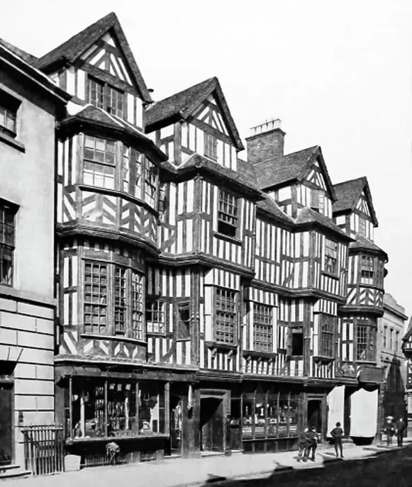 Framed Print : Ireland's Mansion, Shewsbury, early 1900s Framed Print : Ireland's Mansion, Shewsbury, early 1900s