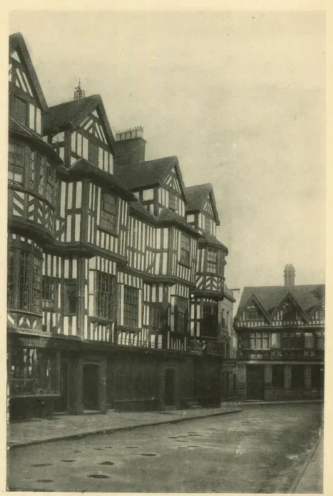 Framed Print : Irelands Mansions, Shrewsbury, Shropshire Framed Print : Irelands Mansions, Shrewsbury, Shropshire