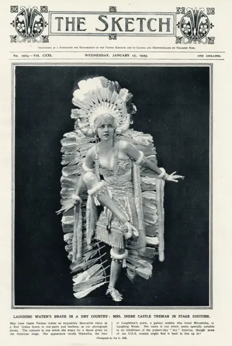 Framed Print : Irene Castle in 1923 Framed Print : Irene Castle in 1923