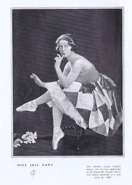 Iris Rowe, the English dancer