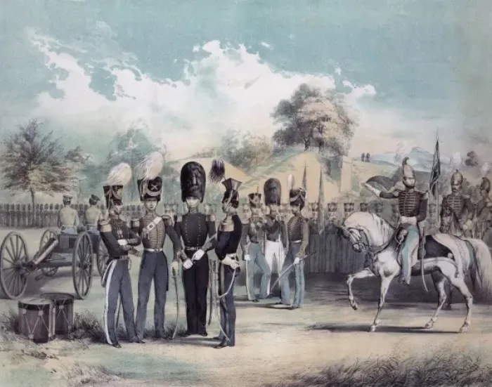 Framed Print : Irish Brigade of New York Framed Print : Irish Brigade of New York