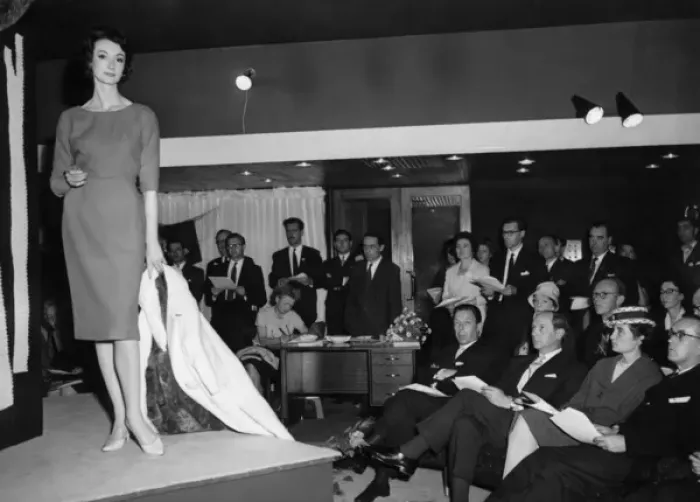 Framed Print : Irish Fashion Show 1960 Framed Print : Irish Fashion Show 1960