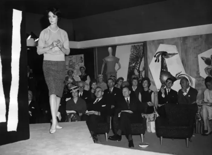 Framed Print : Irish Fashion Show 1960 Framed Print : Irish Fashion Show 1960