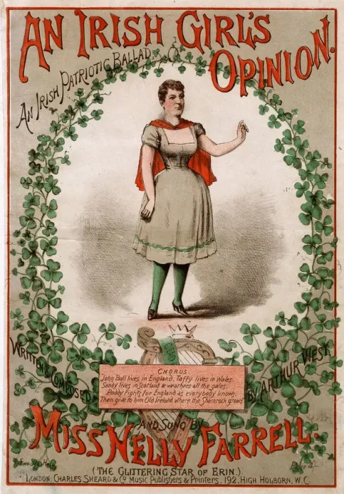 Framed Print : An Irish Girls Opinion by Arthur West Framed Print : An Irish Girls Opinion by Arthur West