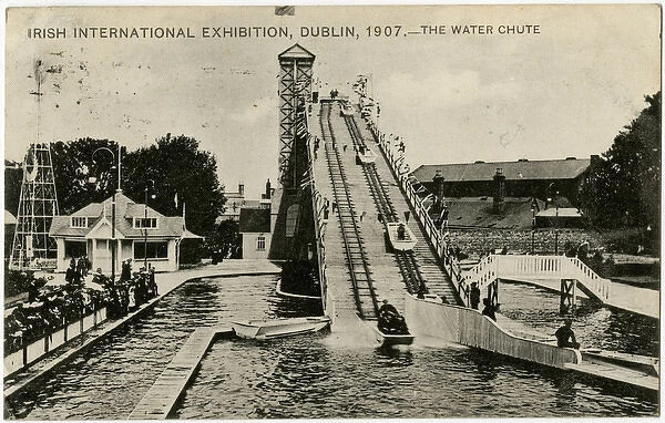 Irish International Exhibition - The Water Chute ride