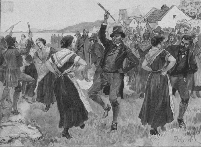Framed Print : IRISH JIG 1894 Framed Print : IRISH JIG 1894
