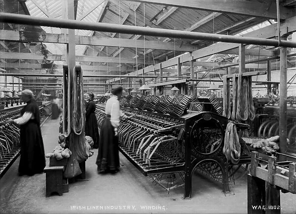 Irish Linen Industry, Winding